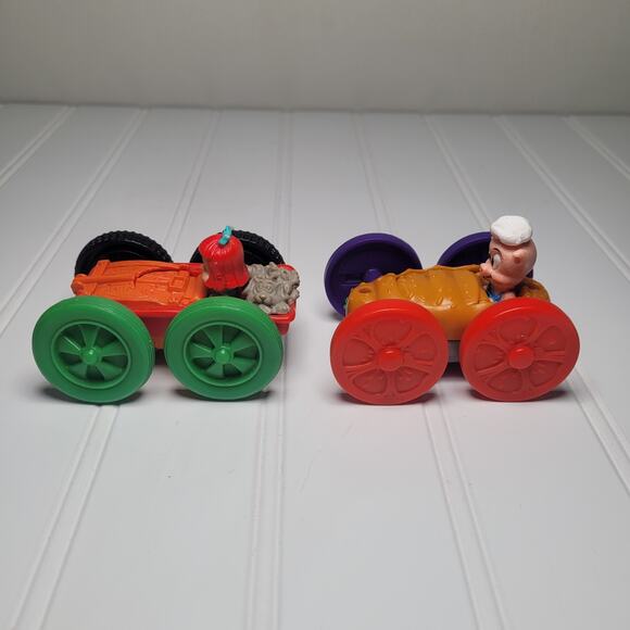 Vintage 1990s Tiny Toons Flip Cars Lot of 2 McDonald’s Happy Meal Toys GUC - Picture 8 of 8